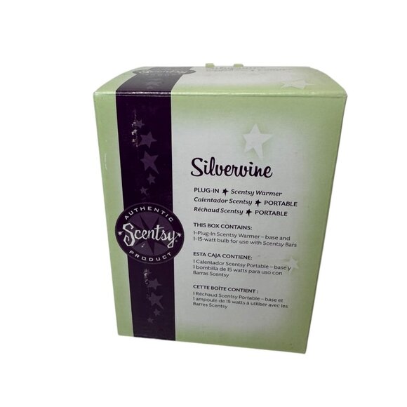Scentsy Silvervine Plug-In Scentsy Warmer Authentic Scentsy Product - Picture 2 of 6